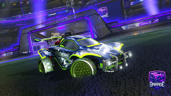 A Rocket League car design from Yoastytoasty