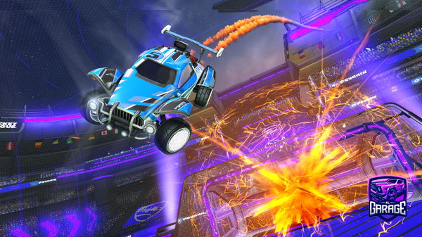 A Rocket League car design from switchshorty101