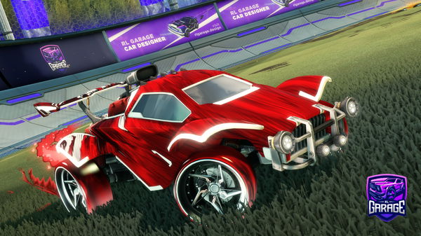 A Rocket League car design from Filetito09