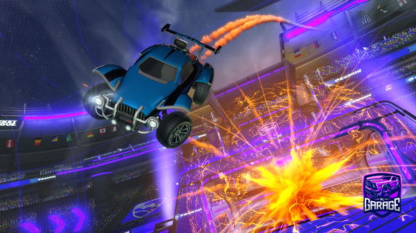 A Rocket League car design from Gas_boyVR