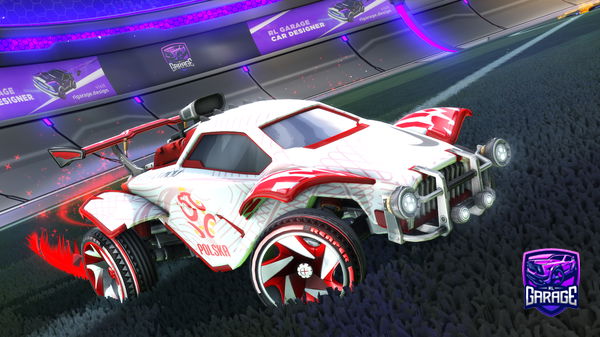 A Rocket League car design from MoonWizard54