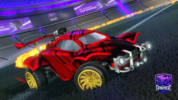 A Rocket League car design from Jc_rl
