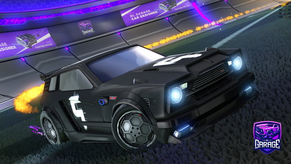 A Rocket League car design from Mc_FLY7996