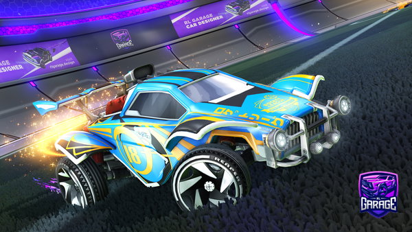 A Rocket League car design from Pietim