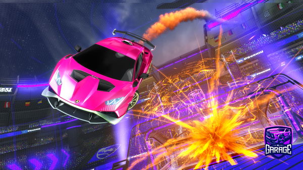 A Rocket League car design from Mia_McxLaren