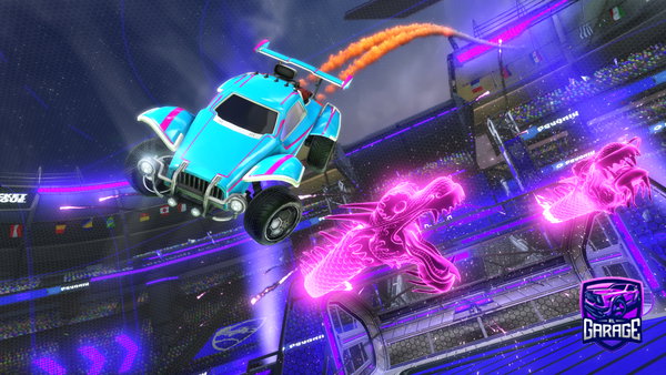 A Rocket League car design from FizzMonkey98