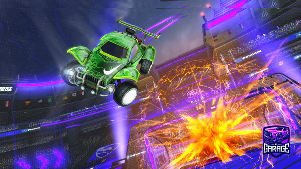 A Rocket League car design from C2squared