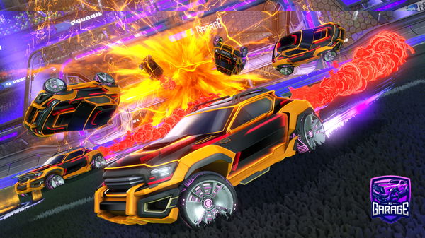 A Rocket League car design from Sleepless8