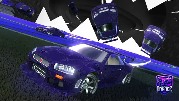 A Rocket League car design from Spowkz
