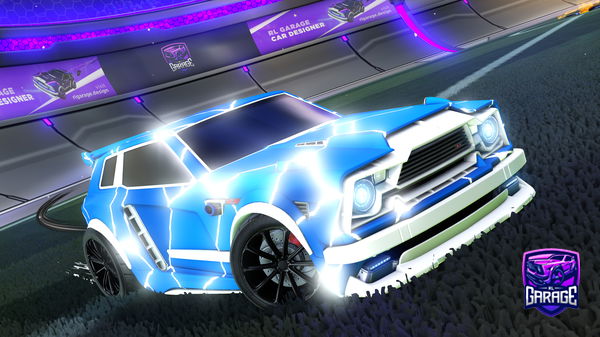 A Rocket League car design from LividFalcon