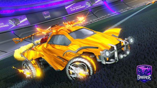 A Rocket League car design from Bsarkk513