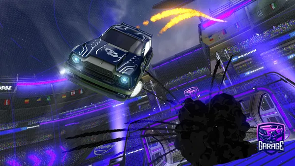 A Rocket League car design from rezxii