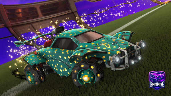 A Rocket League car design from Raiyu