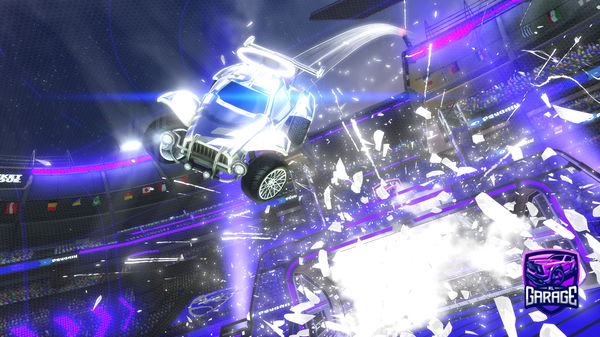 A Rocket League car design from xIllII-XeroX-IIl