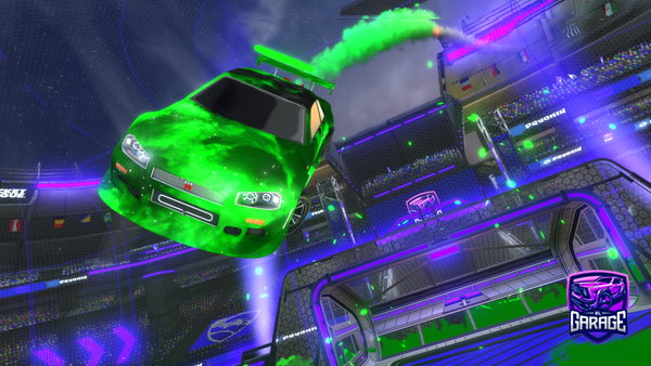 A Rocket League car design from Mazizyt