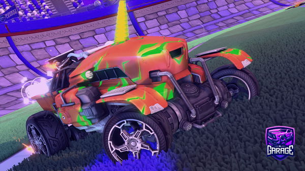 A Rocket League car design from DRAGONSLAYER8091