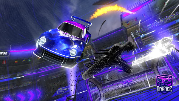 A Rocket League car design from k4b00m_