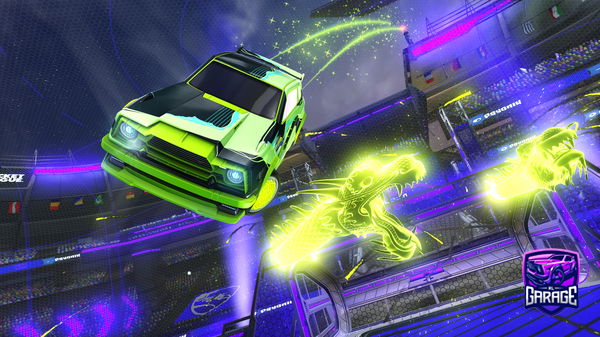 A Rocket League car design from TurboT8