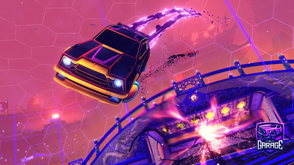 A Rocket League car design from shockingggg