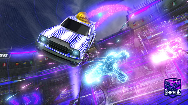 A Rocket League car design from AisaacX23