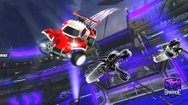 A Rocket League car design from BCR_hype