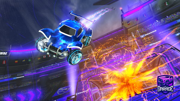 A Rocket League car design from Viratela