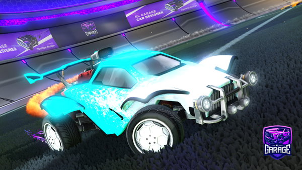 A Rocket League car design from Abduuu