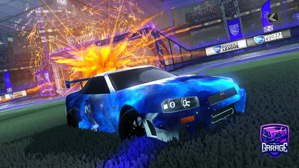 A Rocket League car design from XxHamzagamerxX95