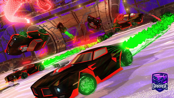 A Rocket League car design from raven10