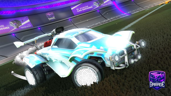 A Rocket League car design from GMoneyB10