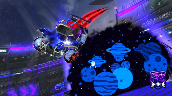 A Rocket League car design from qbanitosoy