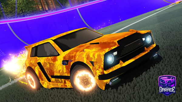 A Rocket League car design from MrCucas