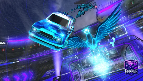 A Rocket League car design from Littlevoodo123
