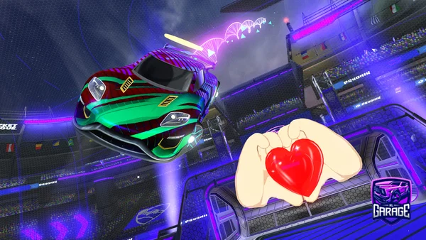 A Rocket League car design from ButterScratcher