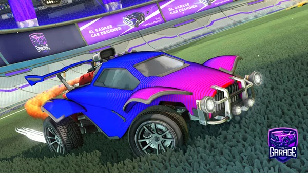 A Rocket League car design from Psycho_zSToNe