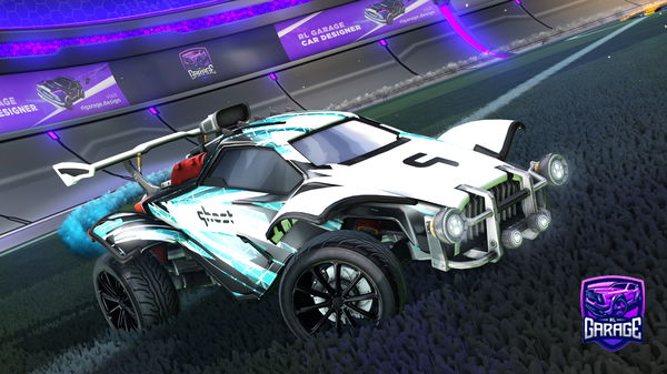 A Rocket League car design from boosted497