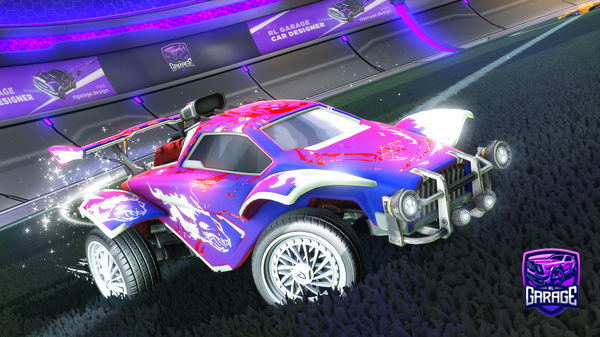 A Rocket League car design from FennecUserRlcs