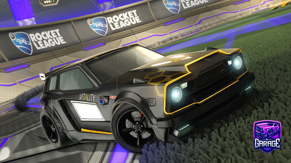 A Rocket League car design from KZXRL