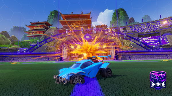 A Rocket League car design from ClemDog