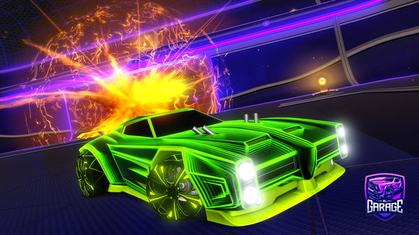 A Rocket League car design from Fire_storm4004