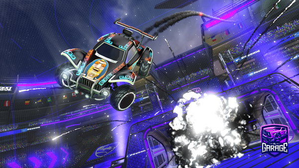 A Rocket League car design from RzCupz