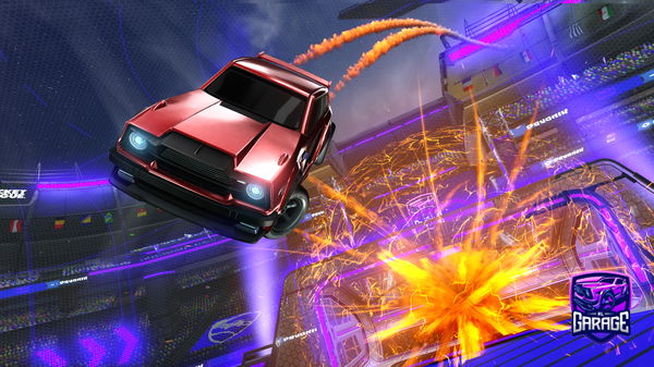 A Rocket League car design from heysh