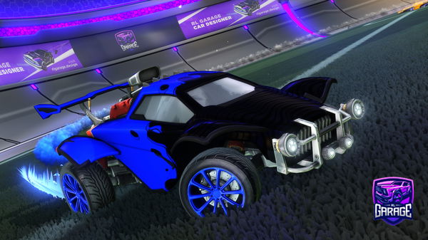 A Rocket League car design from pinpoynt