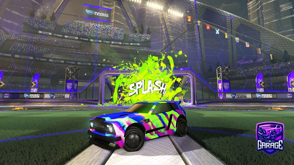 A Rocket League car design from Somerandomguy668