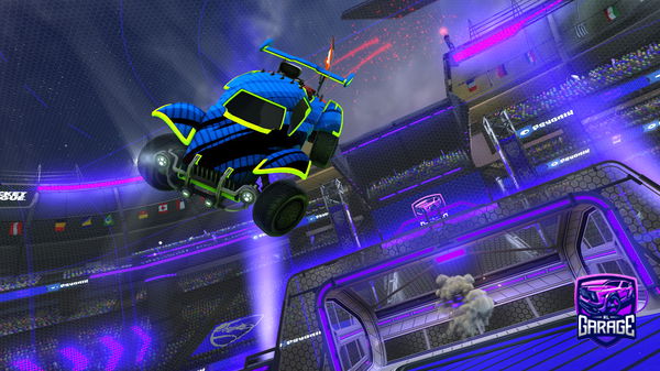 A Rocket League car design from Nebulian