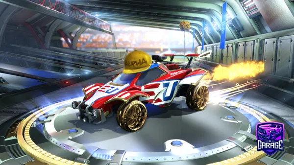 A Rocket League car design from Terrestrialgaming