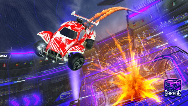 A Rocket League car design from gAmChngr7