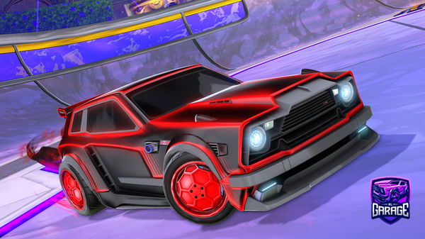 A Rocket League car design from Cr7_hgsj87