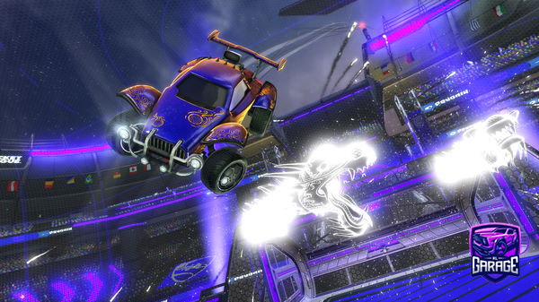 A Rocket League car design from Ibinkz