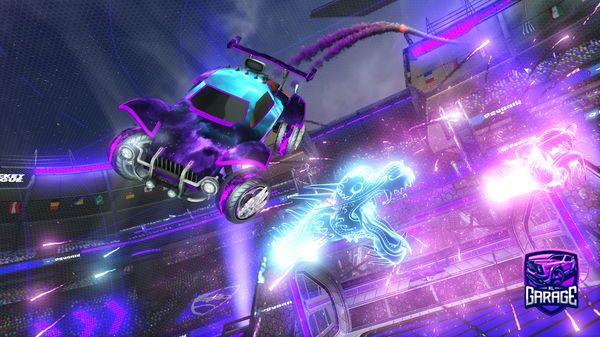 A Rocket League car design from Dennisbakker